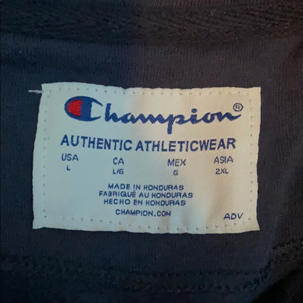 Champion Women's Funnel Neck Hoodie - Size Large - Picture 3 of 5